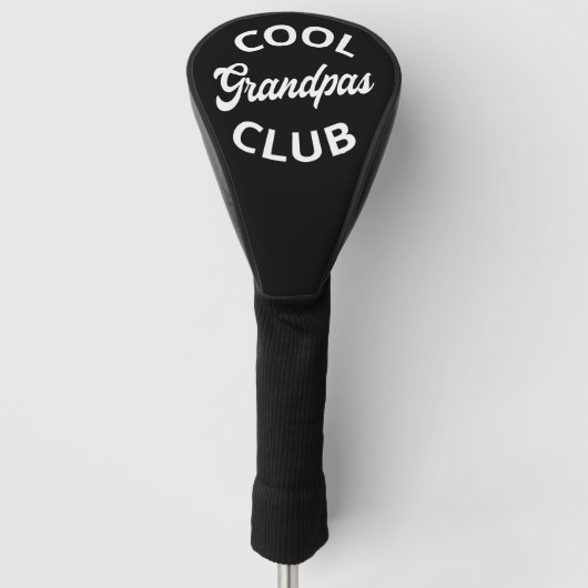 Cool Grandpas Club I Golfheadcover (Voorkant)