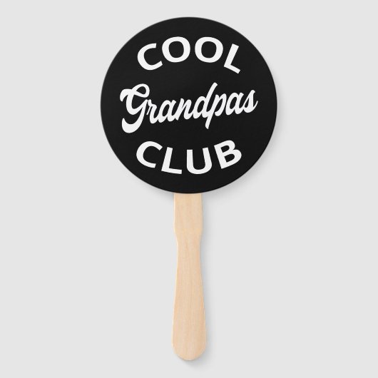 Cool Grandpas Club I Handwaaier (Voorkant)