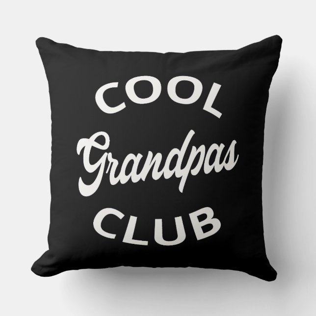 Cool Grandpas Club I Kussen (Voorkant)