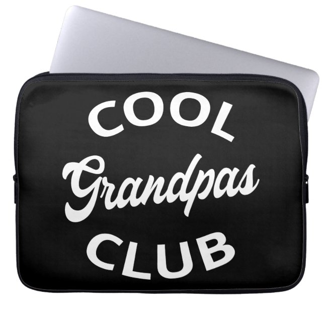 Cool Grandpas Club I Laptop Sleeve (Voorkant)