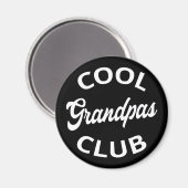 Cool Grandpas Club I Magneet (Voorkant / Achterkant)