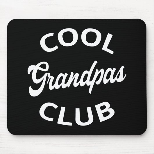 Cool Grandpas Club I Muismat (Voorkant)