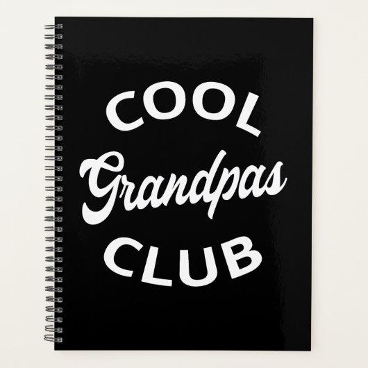 Cool Grandpas Club I Planner (Voorkant)