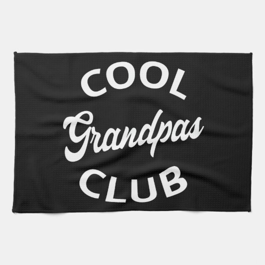 Cool Grandpas Club I Theedoek (Horizontaal)