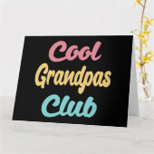 Cool Grandpas Club II Kaart (Gele Bloem)