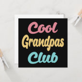 Cool Grandpas Club II Kaart (Voorkant / Achterkant in situ)