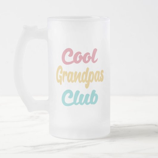 Cool Grandpas Club II Matglas Bierpul (Links)