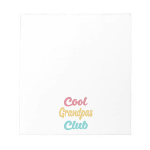 Cool Grandpas Club II Notitieblok