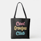 Cool Grandpas Club II Tote Bag (Achterkant)