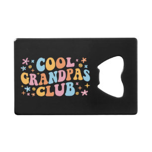 Cool Grandpas Club III Creditkaart Flessenopener