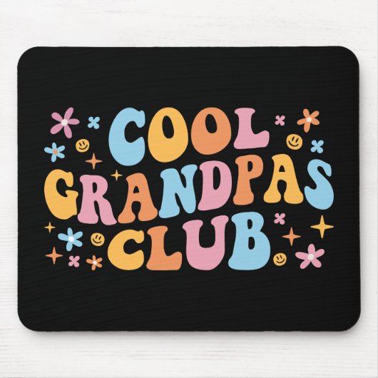 Cool Grandpas Club III Muismat (Voorkant)