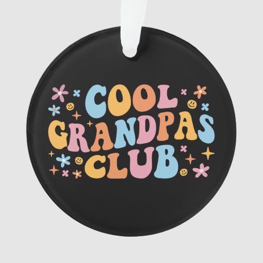 Cool Grandpas Club III Ornament (voorkant)
