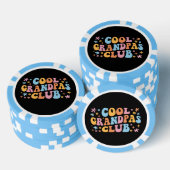 Cool Grandpas Club III Poker Chips (Opstapeling)