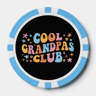 Cool Grandpas Club III Poker Chips