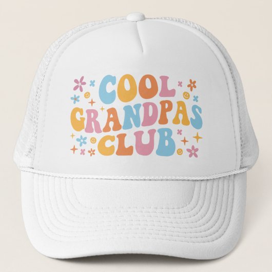 Cool Grandpas Club III Trucker Pet (Voorkant)