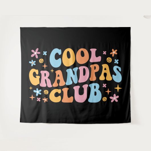 Cool Grandpas Club III Wandkleed (Voorkant (horizontaal))