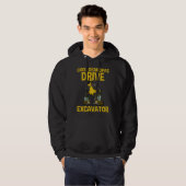Cool Grandpas Drive Excavator Hoodie (Voorkant volledig)