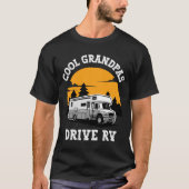 Cool Grandpas Drive RV Adventure Design T-shirt (Voorkant)