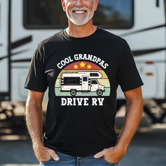 "Cool Grandpas Drive RV" Grappig T-shirt