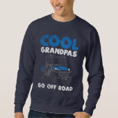 Cool Grandpas Go Off Road Hoodie Trui (Voorkant)