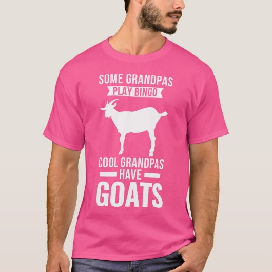 Cool Grandpas have geiten T-shirt (Voorkant)