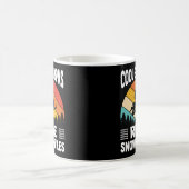 Cool Grandpas Ride Snowmobiles opa Magische Mok (Center)