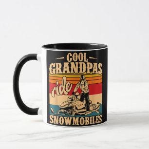 Cool Grandpas rides Snowmobies Snowmobile Snowmob Mok