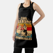 Cool Grandpas rides Snowmobies Snowmobile Snowmob Schort (Insitu)