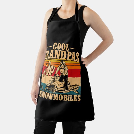 Cool Grandpas rides Snowmobies Snowmobile Snowmob Schort (Insitu)