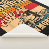 Cool Grandpas rides Snowmobies Snowmobile Snowmob Sherpa Deken (3/4)