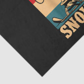 Cool Grandpas rides Snowmobies Snowmobile Snowmob Tissuepapier (Detail)