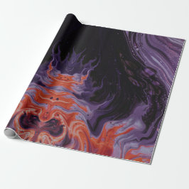 Cool Granite Oil Slick Cadeaupapier
