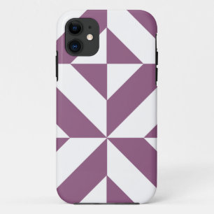 Cool Grape Geometric Deco Cube Pattern Case-Mate iPhone Case