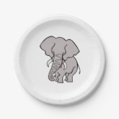 Cool graphic - African ELEPHANT - Dierenvriend - Papieren Bordje (Voorkant)