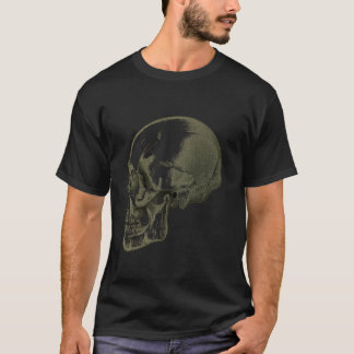 Cool Graphic Anatomische schedel Skelet Hal T-shirt