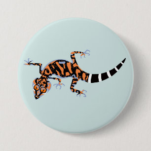 Cool graphic - GECKO - Wildlife - Lizard - Ronde Button 7,6 Cm