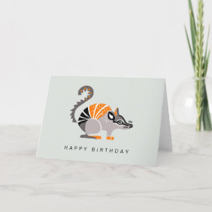 Cool Graphic - NUMBAT - Wildlife - Australië Kaart