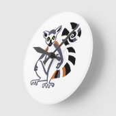 Cool Graphic - Ringstaart LEMUR -Primaat Ronde Klok (Hoek)