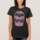 Cool Graphic Skull  Death Skeleton Goth Halloween  T-shirt (Voorkant)