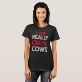 Cool Graphics T - shirts Ik hou gewoon echt van Ko (Voorkant volledig)