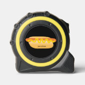 Cool Grappig Hot Dog Novelty Custom Rolmaat (Voorkant)
