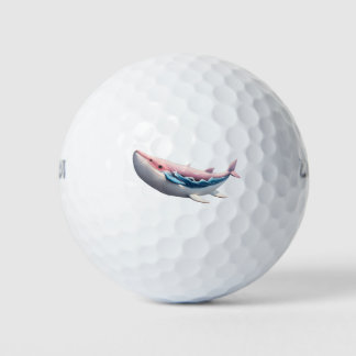 Cool grappig monster walvis golfballen