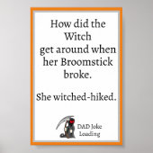 Cool Grappig Papa Joke Design Poster (Voorkant)