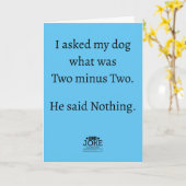 Cool Grappig Papa Joke Kaart (Gele Bloem)