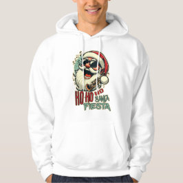 Cool grappige Kerstman met zonnebril - Ho-ho-ho Hoodie