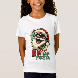 Cool grappige Kerstman met zonnebril - Ho-ho-ho T-shirt