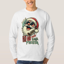 Cool grappige Kerstman met zonnebril - Ho-ho-ho T-shirt