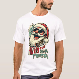 Cool grappige Kerstman met zonnebril - Ho-ho-ho T-shirt