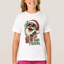 Cool grappige Kerstman met zonnebril - Ho-ho-ho T-shirt
