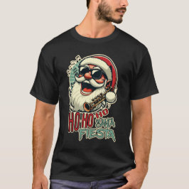 Cool grappige Kerstman met zonnebril - Ho-ho-ho T-shirt